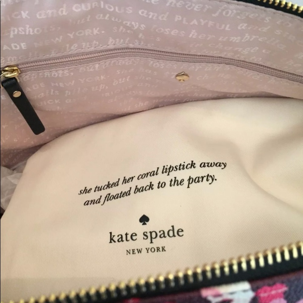 Kate spade young lane fabric nyssa cherry tote bag - Picture 7 of 8